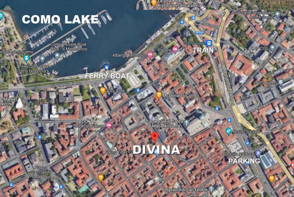 Divina Luxury Apartment With Jacuzzi Near The Lake Como Exteriör bild